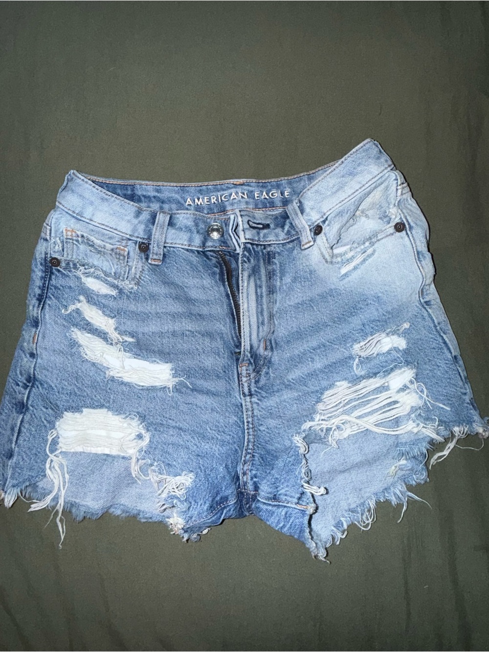 Short bundle:American Eagle Outfitters Denim Shorts and Blue Savvy black shorts